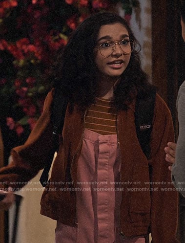 Ashley’s corduroy jacket on The Expanding Universe of Ashley Garcia