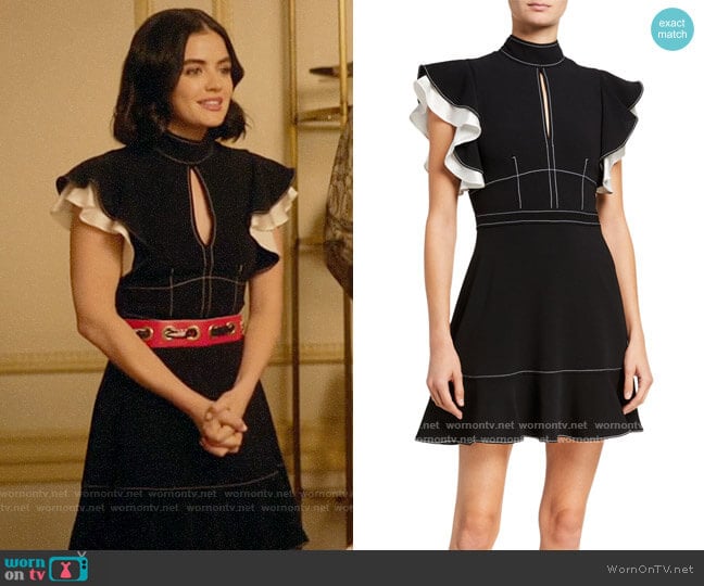 Cinq a Sept Reika Dress worn by Katy Keene (Lucy Hale) on Katy Keene
