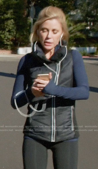 Claire’s puffer vest on Modern Family