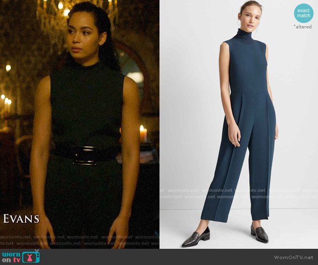 Rib Neck Jumpsuit worn by Macy Vaughn (Madeleine Mantock) on Charmed