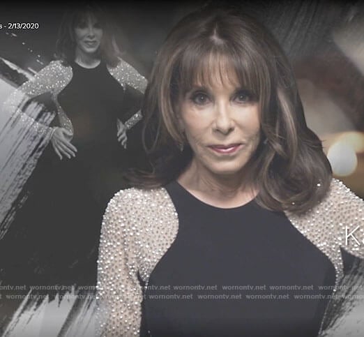 Kate Linder’s intro dress on The Young and the Restless