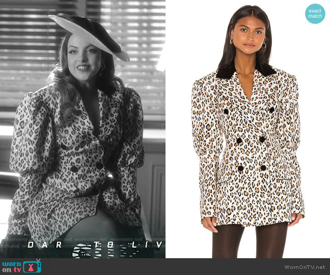 Marianna Senchina Blazer Dress worn by Fallon Carrington (Elizabeth Gillies) on Dynasty