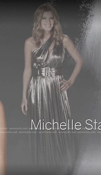 Michelle Stafford’s opening credits dress on The Young and the Restless