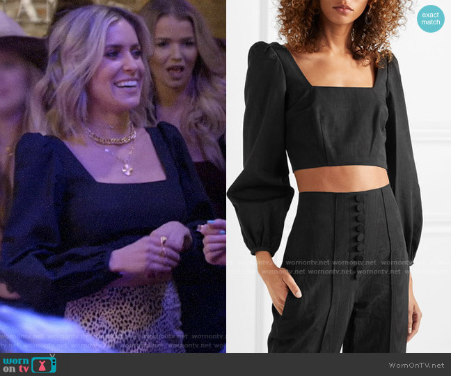 Racil Pat Top worn by Kristin Cavallari on Very Cavallari