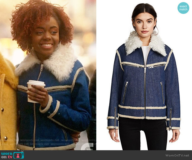 Rag & Bone Andrew Jacket worn by Josie McCoy (Ashleigh Murray) on Katy Keene