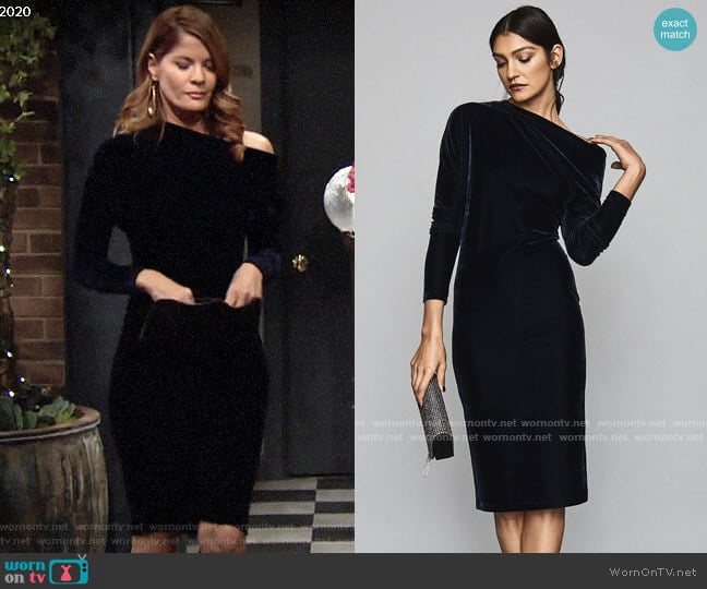 Reiss Valeria Dress worn by Phyllis Summers (Michelle Stafford) on The Young and the Restless
