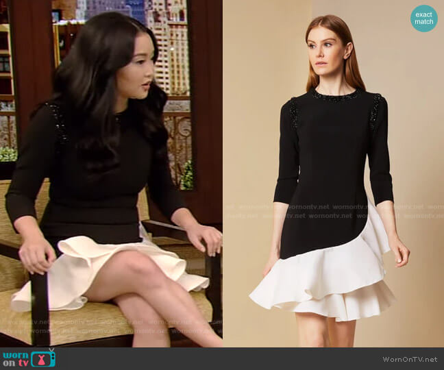 Sachin & Babi Vanessa Dress worn by Kelly Ripa on Live with Kelly and Mark