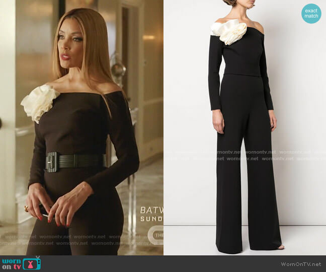 Safiyaa Wide Leg Jumpsuit worn by Dominique Deveraux (Michael Michele) on Dynasty