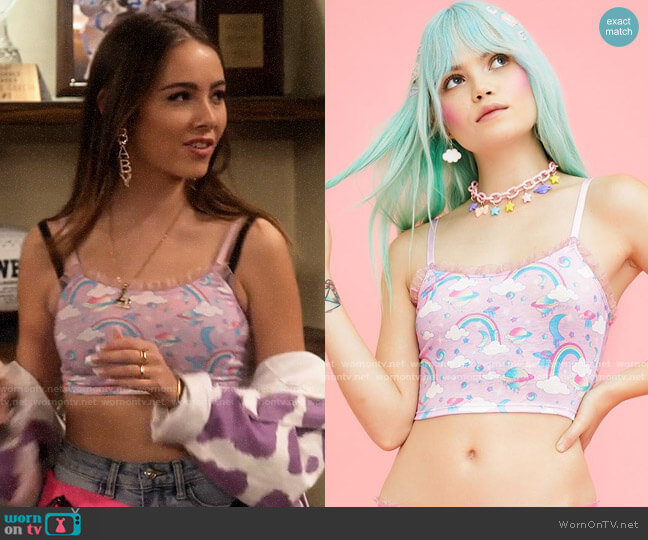 Sugar Thrillz Magical Faerie Lingerie Set worn by Bella Schmerz (Haley Pullos) on The Expanding Universe of Ashley Garcia