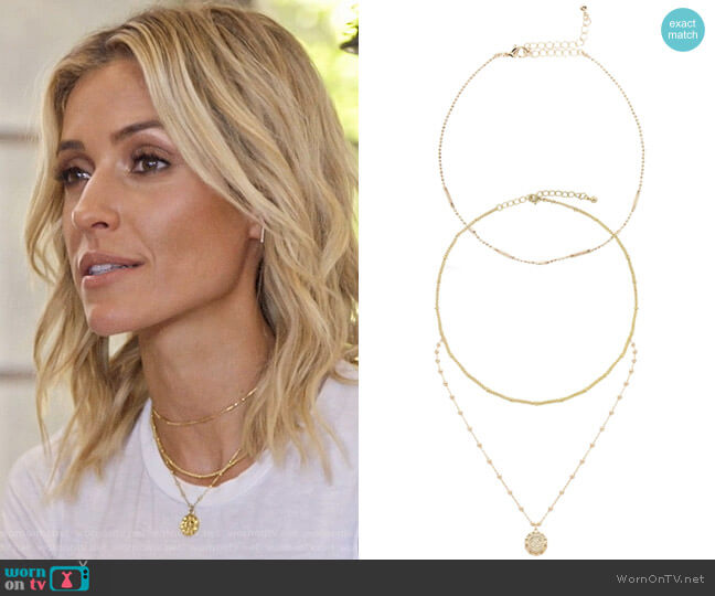 Uncommon James Ready to Mingle Necklace worn by Kristin Cavallari on Very Cavallari