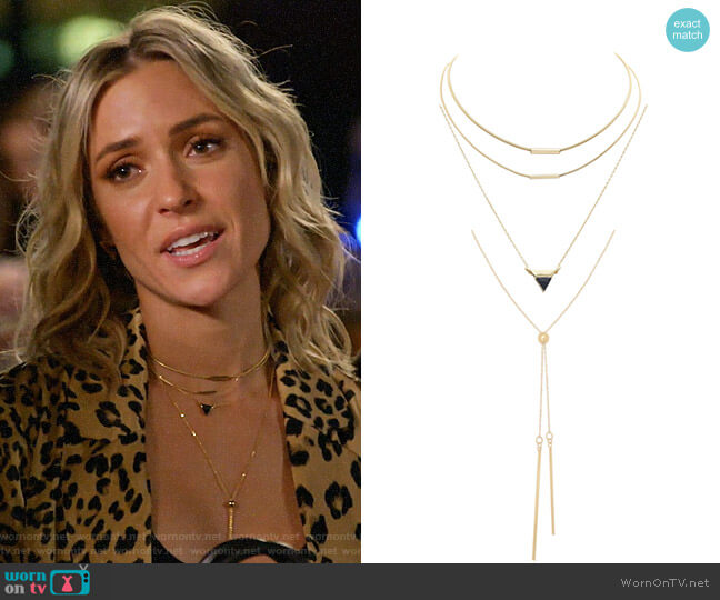 House of Harlow Central Park Necklace worn by Kristin Cavallari on Very Cavallari