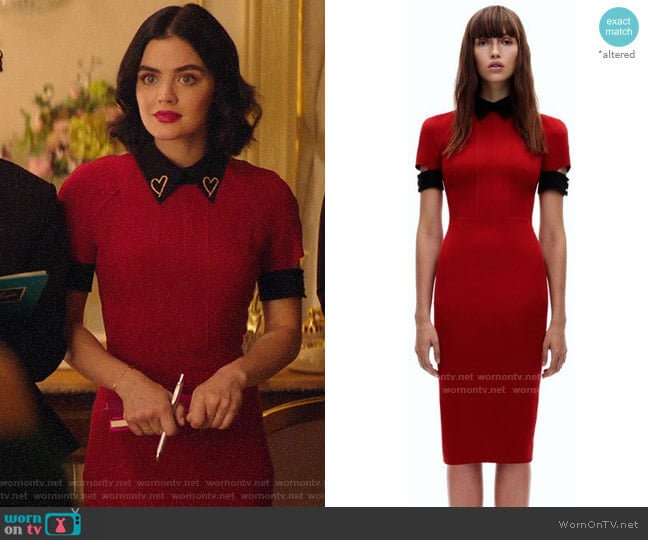 Victoria Beckham Fitted Polo Dress worn by Katy Keene (Lucy Hale) on Katy Keene