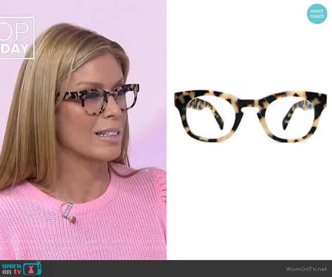 Warby Parker Kimball Eyeglasses worn by Jill Martin on Today