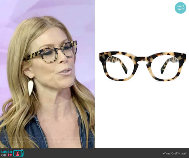 Warby Parker Kimball Eyeglasses worn by Jill Martin on Today