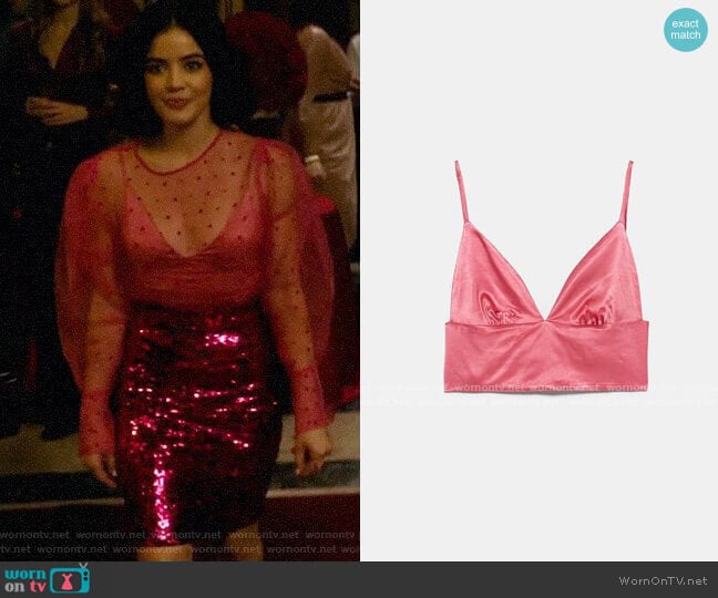 Zara Crop Top worn by Katy Keene (Lucy Hale) on Katy Keene