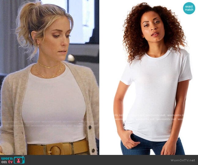 143 Fitted Crew worn by Kristin Cavallari on Very Cavallari
