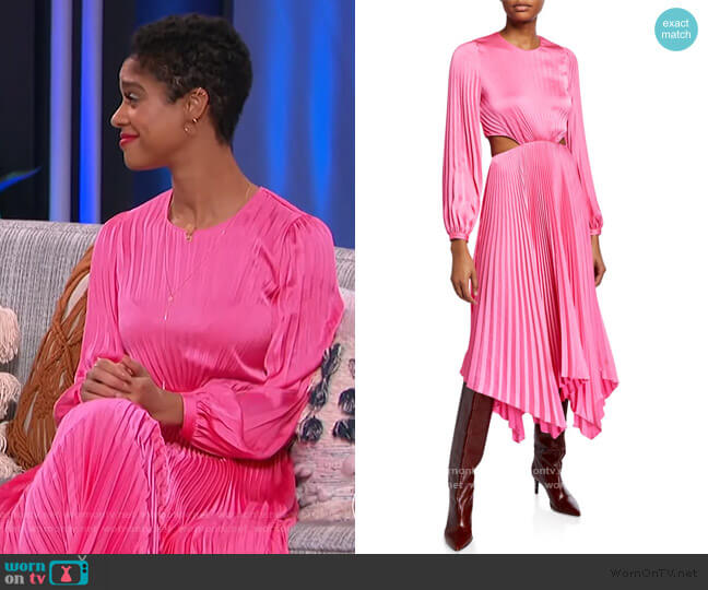A.L.C. Naples Dress worn by Kelly Clarkson on The Kelly Clarkson Show