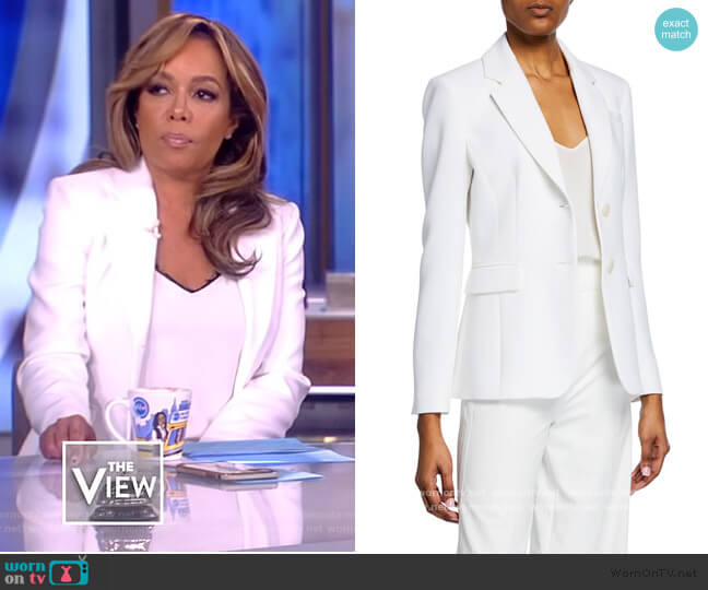 Altuzarra Fenice Jacket worn by Sunny Hostin on The View