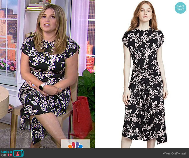 Paco Rabanne Blossom Dress worn by Jenna Bush Hager on Today