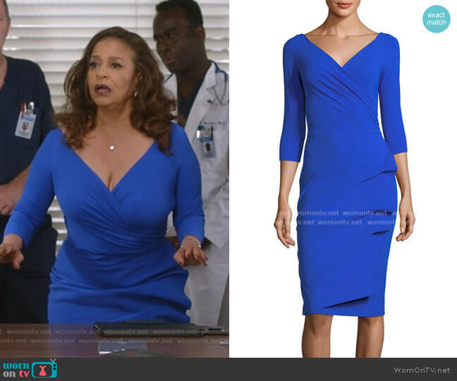La Petite Robe di Chiara Boni Florien Jersey Dress worn by Catherine Avery (Debbie Allen) on Greys Anatomy