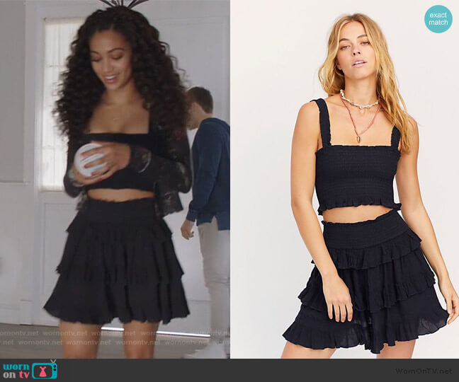 Free People Thalia Set worn by Olivia Baker (Samantha Logan) on All American