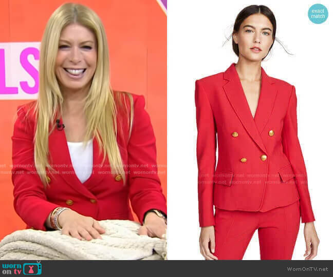 A.L.C. Hendrick Blazer worn by Jill Martin on Today