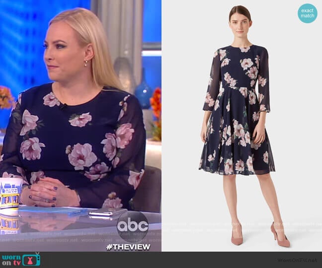 Hobbs London Norah Dress worn by Meghan McCain on The View