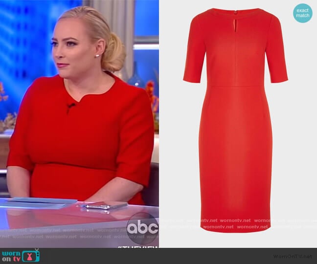 Hobbs Maura Dress worn by Meghan McCain on The View