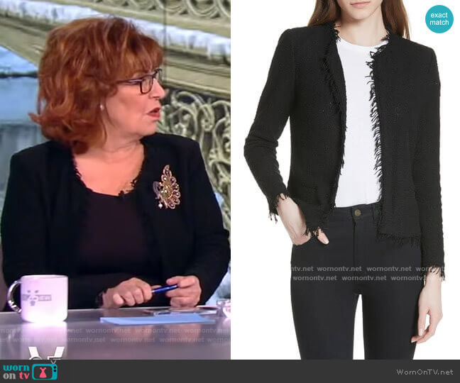 IRO Shavani Jacket worn by Joy Behar on The View