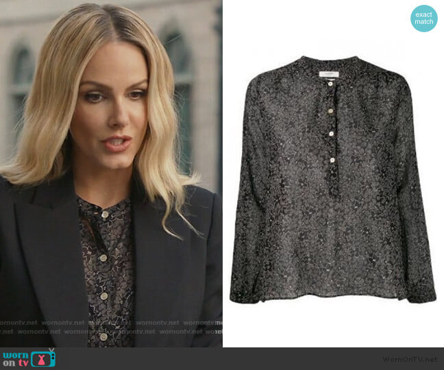 Etoile Isabel Marant Marie Blouse worn by Laura Baker (Monet Mazur) on All American