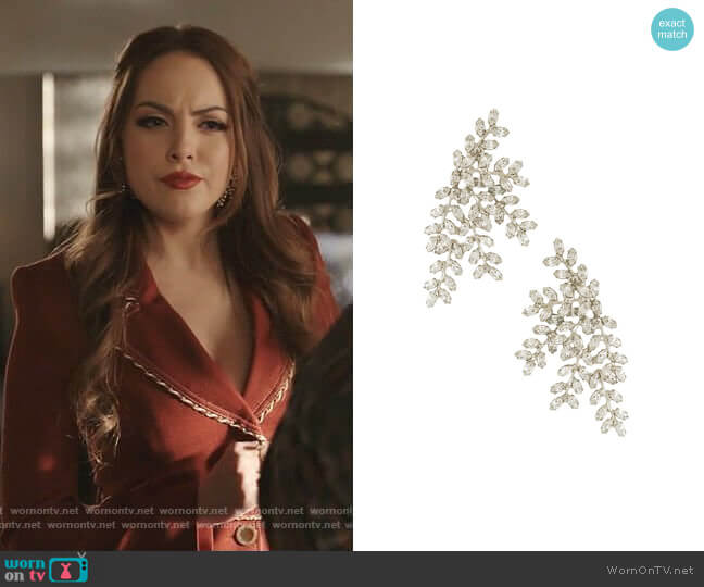 Jennifer Behr Viinessa Earring worn by Fallon Carrington (Elizabeth Gillies) on Dynasty