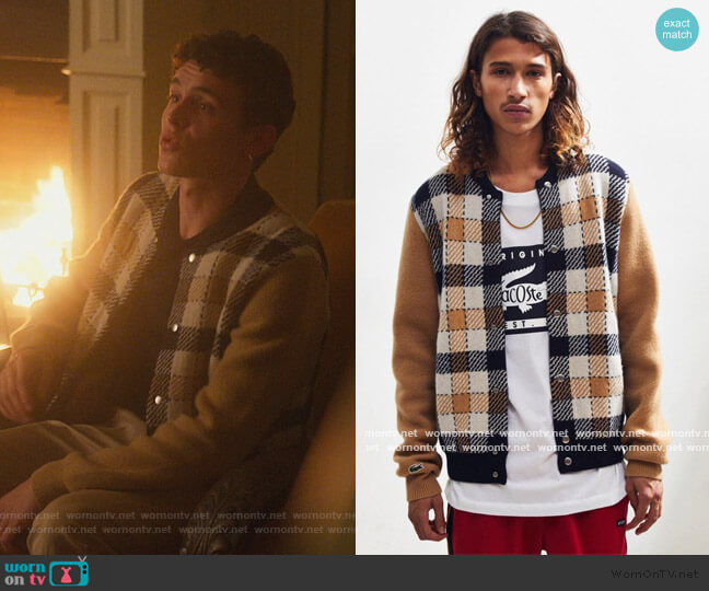 Lacoste Double Face Teddy Cardigan