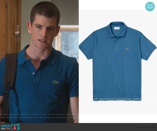 Lacoste L.12.12 Polo worn by Guzman (Miguel Bernardeau) on Elite