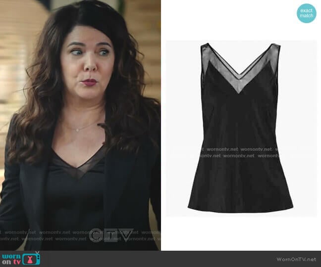 Ted Baker Leiaa Camisole worn by Joan (Lauren Graham) on Zoeys Extraordinary Playlist