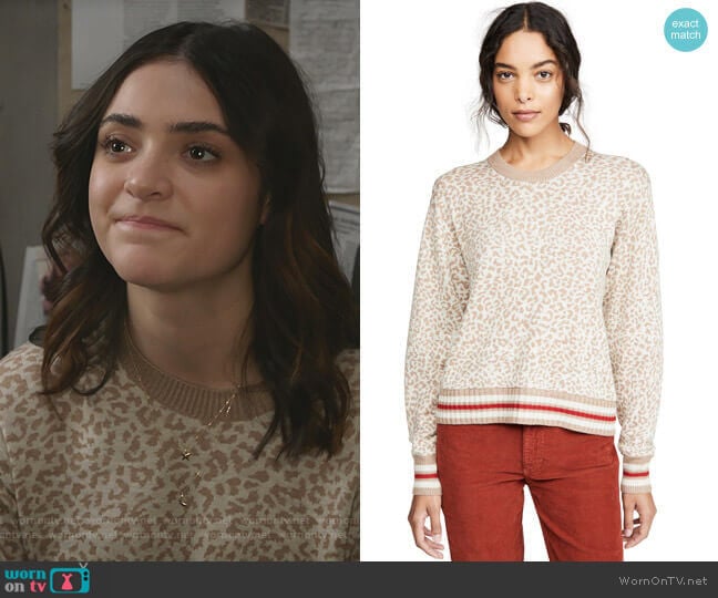 Splendid Leo Pullover worn by Olive Stone (Luna Blaise) on Manifest