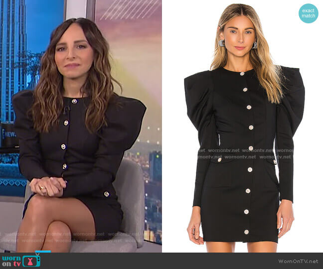 Majorelle Coretta Mini Dress worn by Lilliana Vazquez on E! News