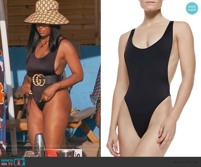 Norma Kamali Marissa High-Leg One-Piece Swimsuit
