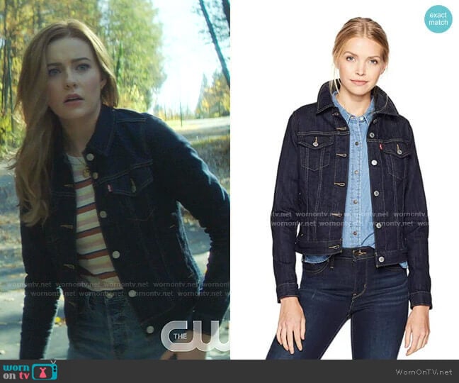 Levi's Original Trucker Jacket worn by Nancy Drew (Kennedy McMann) on Nancy Drew