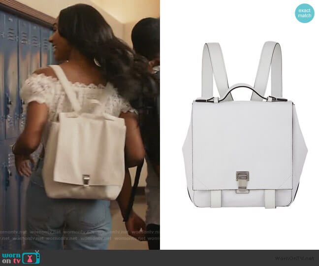 Proenza Schouler PS Courier Small Backpack worn by Layla Keating (Greta Onieogou) on All American