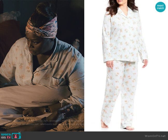 Ralph Lauren Floral Print Pajamas worn by Ruby Hill (Retta) on Good Girls