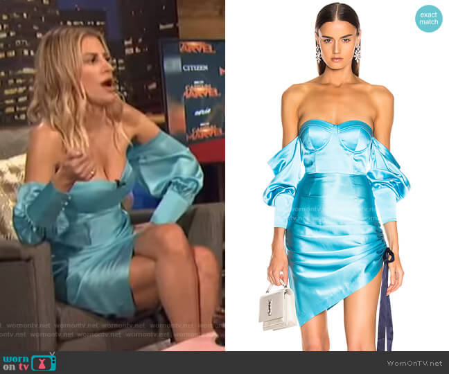 Retrofete Cori Dress worn by Morgan Stewart on E! News