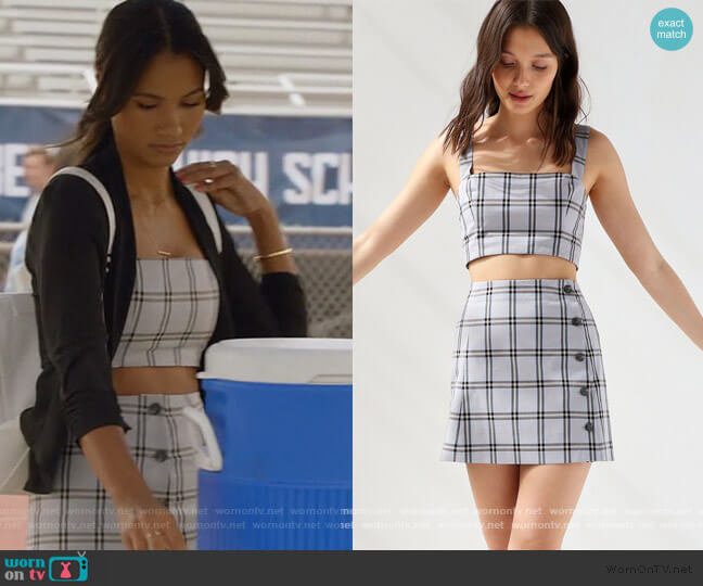 Aritzia Jazdia Top worn by Layla Keating (Greta Onieogou) on All American