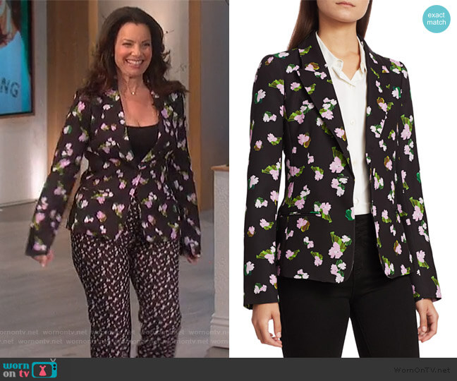 Tanya Taylor Waverly Floral Blazer