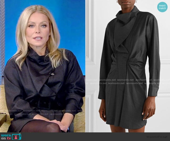 Isabel Marant Etoile Valentine Dress worn by Kelly Ripa on Live with Kelly and Mark