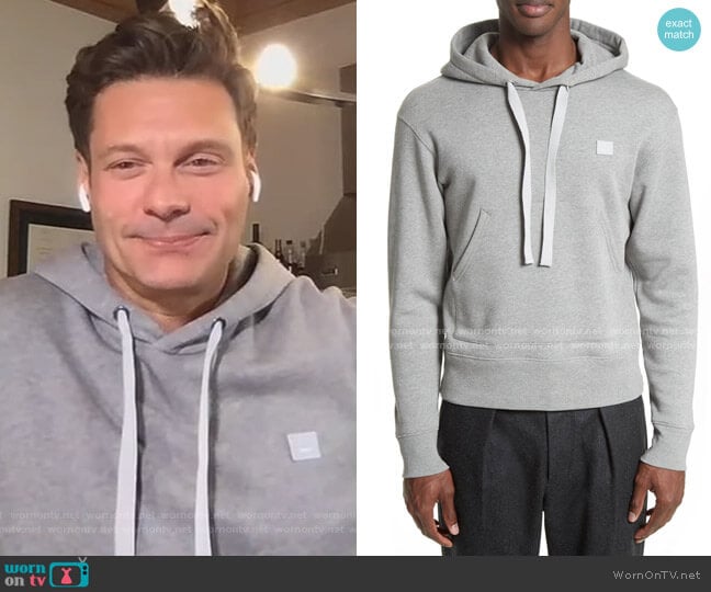 Acne Studios Ferris Face Hoodie Sweatshirt