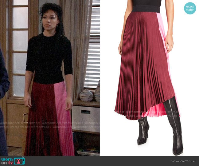 A.L.C. Grainger Skirt worn by Portia Robinson (Brook Kerr) on General Hospital