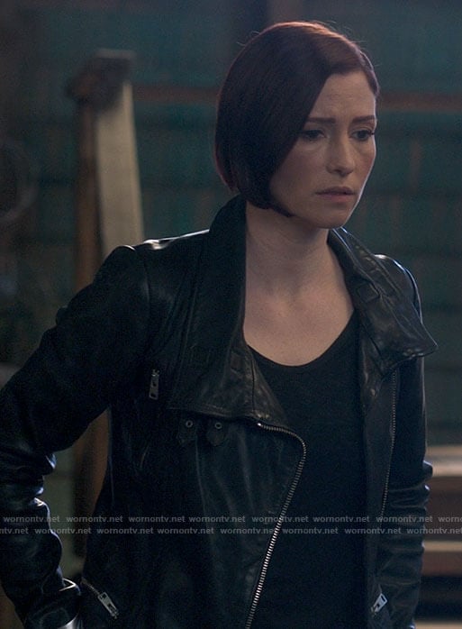 Alex’s leather jacket on Supergirl