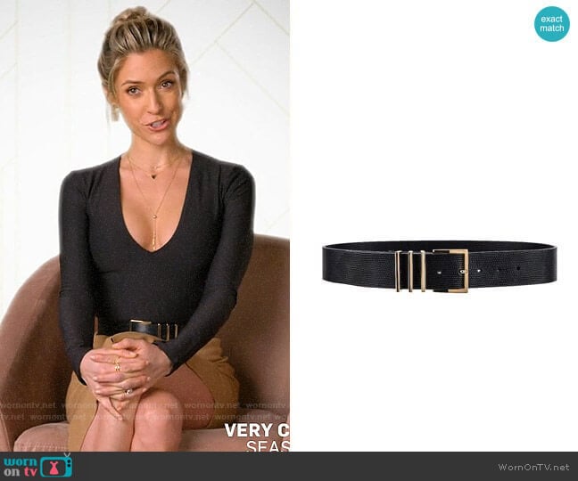 Anine Bing Joss Belt worn by Kristin Cavallari on Very Cavallari