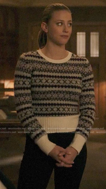 Betty’s fair isle sweater on Riverdale