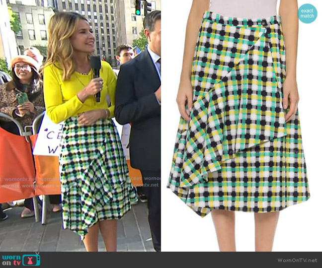 Creatures of the Wind Scarlet Skirt worn by Savannah Guthrie on Today
